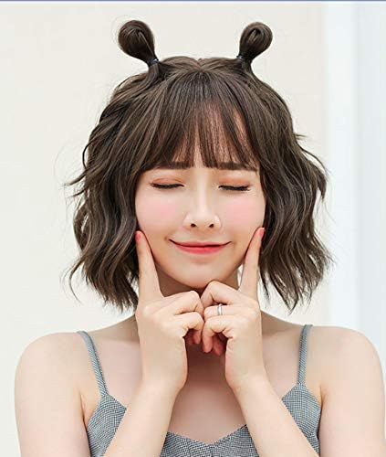 ショート ウィッグ 巻き髪 カール ショート 原宿系 ミディアム ウィッグ 耐熱 自然 通気 カツラ おしゃれ ふわふわ 小顔 B07vvnjx49 1 140円 セール開催中最短即日発送 新作 人気 送料無料 激安 お買い得 キ フト