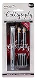 Mont Marte Calligraphy Pen Set 8pce-2 nibs, 4 ink cartridges