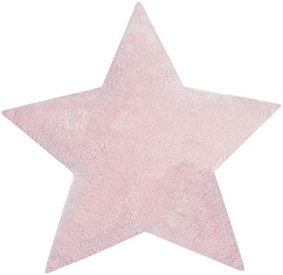 Oilo Plush Star Dream Pillow, 13" Decorative Throw Pillow, Machine Washable, Soft Plush, Luxury Nursery Bedding Collection, Perfect for Baby Girl, Boy, and Neutral Nursery Decor, Blush Pink Star