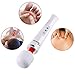 Scheam Wand Massager Handheld with 10 Powerful Speeds Personal Cordless Rechargeable Vibrator Therapy Body Massager for Muscle Aches and Sports Recovery (White)