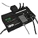 Tripp Lite 650VA UPS Battery Backup, LCD, 325W Eco Green, USB, RJ11, 8 Outlets, 3 Year Warranty & $100,000 Insurance (ECO650LCD), Black