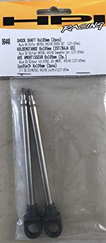 HPI Baja 5b Stock Parts 86448 - VVC/HD Front Shock Shafts 6mm x 105mm