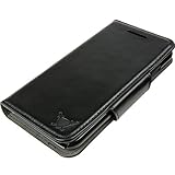 iPhone 6 Plus / 6s Plus Leather Wallet Case w/ RFID Blocking Technology & EMF Radiation Protection for Men & Women. Credit Card, ID Holder, Cell Phone Protector & Protective Hard Cases Built To Last!