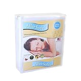 Twin Size Bed Care by National Allergy Hypoallergenic 100% Waterproof Mattress Protector- LifeTime Warranty