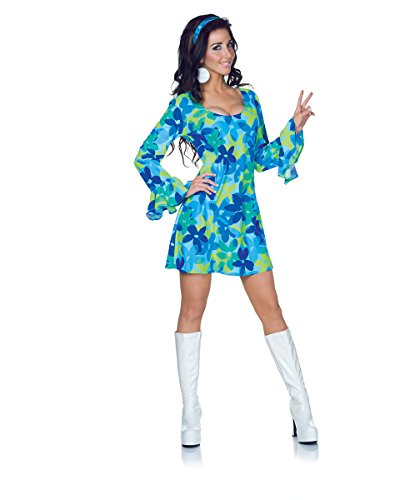 Underwraps Costumes Women's Retro Hippie Costume - Wild Flower