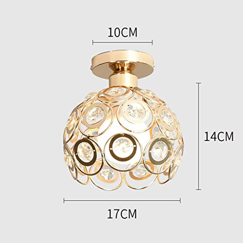 WDX- Plafondlamp veranda creatieve balkon lamp fitting kamer hotel clubhuis gang plafondlamp Energiebesparing (Maat… - Afbeelding 3