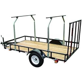 Amazon.com: Ultra-Tow 4ft. x 8ft. Folding Aluminum Utility 