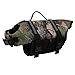 colorofthewind Pet Dog Life Jackets Swimming Float Coat Preserver Life Vest Coat Adjustable Buoyancy Aid,XL,Camo