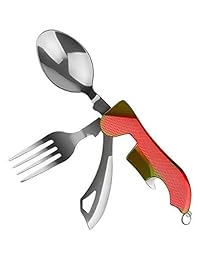 WETPIA 4 in 1 Camping Utensil Stainless Steel Fork