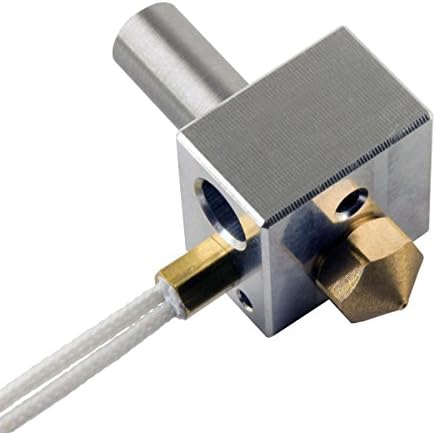RepRap Champion All Metal MK10 Extruder Hotend with thermistor. Upgrade for Wanhao 3D Printer. Made by US company with quality and precision