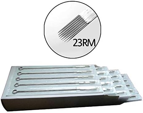 Disposable Sterilized 23RM Tattoo Needle (23 Curved Magnum) 50pcs/Box Supply (5RM) (23RM)
