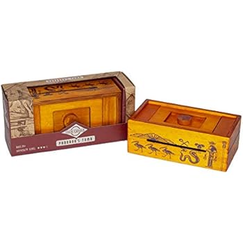 Amazon.com: Pharaoh'S Tomb Gift Box Puzzle | Brain Teaser ...