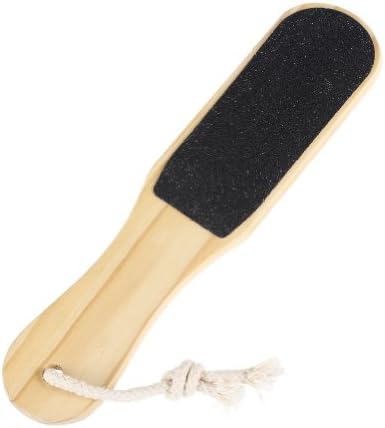 So Beauty Double Sides Foot Callus Rasp File Remover Pedicure Tool Wood Handle