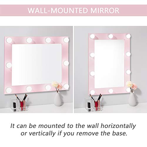 Waneway Hollywood Vanity Mirror with Lights, Large Lighted Makeup