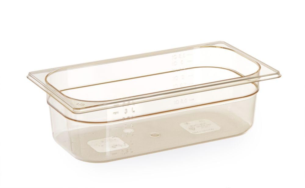 HENDI Gastronorm container 1/4 high temperature resistant, 265x162x(H)65 mm, 1.7 L