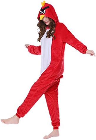 kxry Cosplay Sleepwear Lover Costume Leisure Pajamas Onesies Unisex Adult