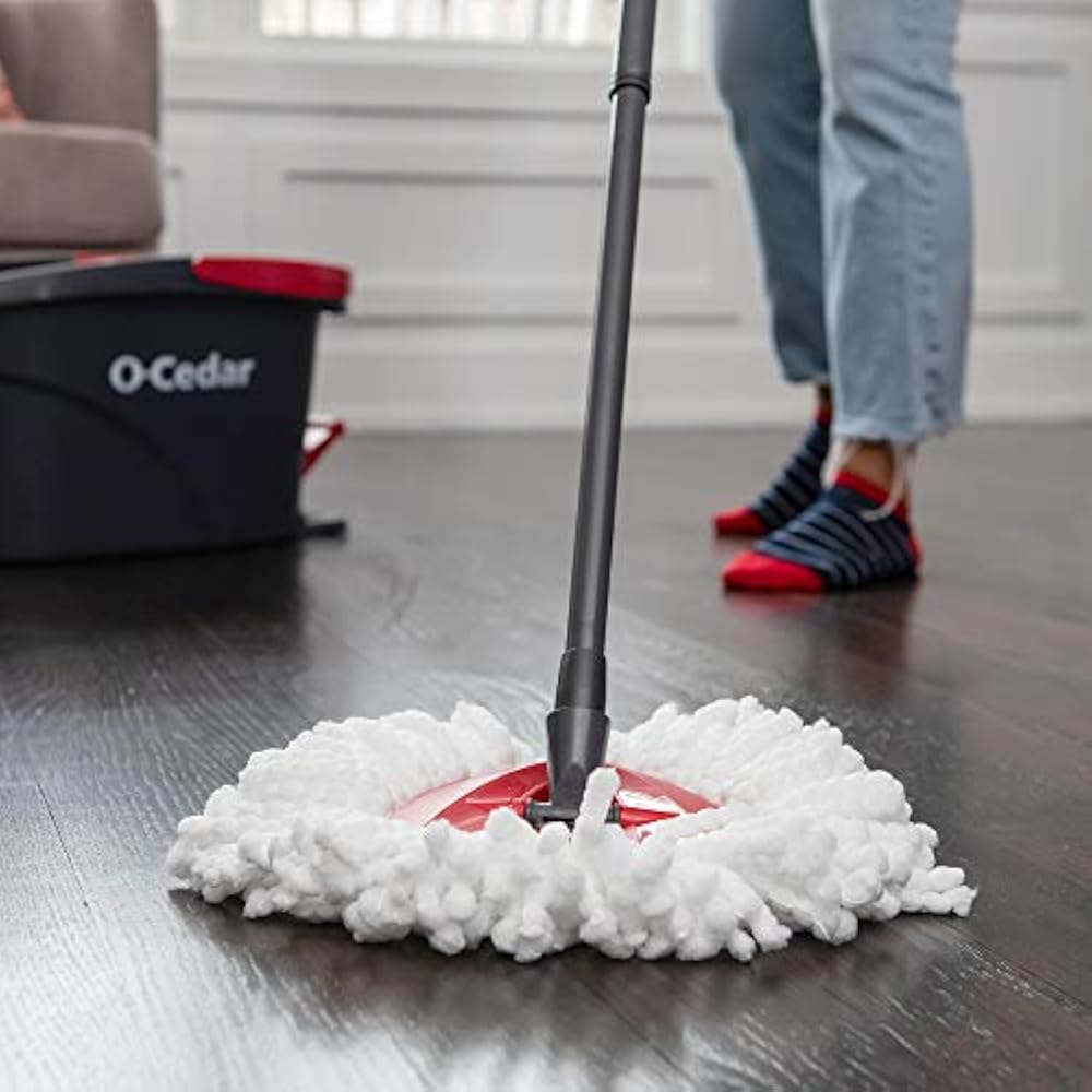 OCedar EasyWring Spin Mop Microfiber Refill (Pack 4) Home