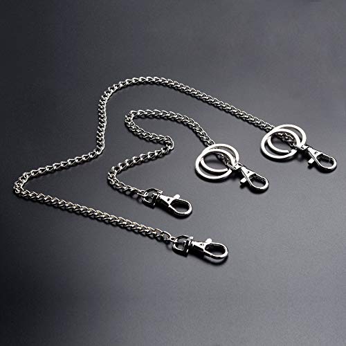 1 Pocket+Teskyer+Keychain+Lobster+Wallet+Silver