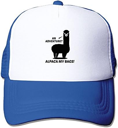 Jidfnjg Alpaca My Bags Nethat Boy and Girl Baseball Truck Driver's Cap.