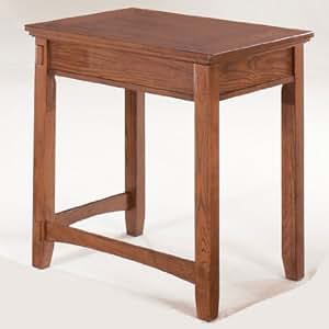 Tamaño mediano marrón para esquina mesa oficina por Ashley muebles