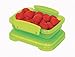 Sistema Lunch Collection Food Storage Containers, Assorted Colors, 6.7 Ounce, Set of 3