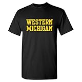 Western Michigan Broncos Basic T-Shirt - 2X-Large - Black