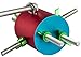 Barrel Bird Foraging Toy | Interactive Treat Dispenser | Promotes Natural Foraging Behavior | Bird Cage Accessories for Medium to Extra Large Birds | Colorful Toys for Parrots, Cockatiel, Cockatoos