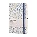 Paperage Notebook Lined Journal, Hardcover Gift Diary, 100 gsm, 160 Pages, for Notes Sketches Faux Leather Travel Journal (Spring, Ruled)