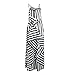 Kocome Women Sexy Maxi Dress With Narrow Shoulder Straps + Belt For Party (Small)