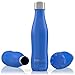 Ezisoul Ultimate Kids Vacuum Insulated Stainless Steel Water Bottle-Leak Proof and Sweat Free, No BPA or Toxins-13oz- KEEP THEM HYDRATED.
