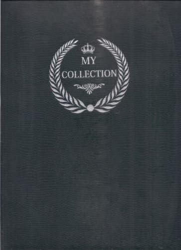 Indianhobbyclub IHC ~ Coin Album ~ 200 Holders Pockets ~ with Hard Cover, green