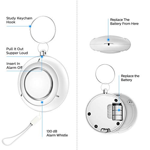 6 Safesound+Personal+Keychain+Guardian+Batteries