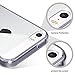 ULAK iPhone SE Case Clear, iPhone 5s case, iPhone 5 case, Clear Slim Fit 5/5S/SE Case with Transparent Flexible Soft TPU Bumper Shock-Absorption Cover -Retail Packaging - Grey