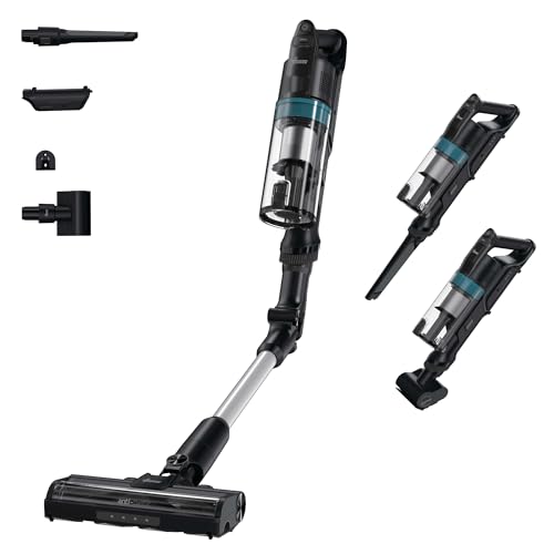 Hoover HF1 Plus Pet Flexi HF1PZ10PX 011, Electric Broom, Black/Silver/Light Blue