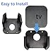 TV Mount for Apple TV 4th and 4K 5th Generation, Wall Mount Bracket Holder with Bonus Remote CASE for Apple TV 4th / 4K 5th Gen. (Black)