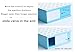 inDomit Pencil Tray Drawer Pop-up Self-Adhesive Pen Phone Storage Under Desk Organizer (Blue & White)