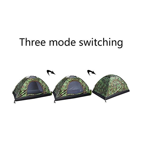 YANGSANJIN Doppel Outdoor-Camping-Zelt automatische Tarnzelt Camping Hand Wurfgeschwindigkeit offen 1-2 Personen Zelt… – Bild 7