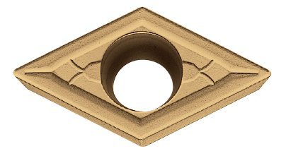 Kyocera DCMT 3252GK 55Â° Diamond / Positive Turning Insert; PVD Cermet Grade: PV7010 for general purpose cutting of steel and stainless; I.C. Size: 3/8