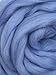 Baby Blue Merino Wool Top Roving Fiber Spinning, Felting Crafts USA (1lb)