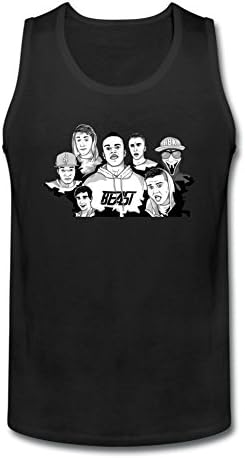 Hangliy Men's THE SIDEMEN Cotton Short Sleeve Tank Top