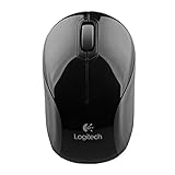 Logitech Wireless Mini Mouse M187 Black (Renewed)