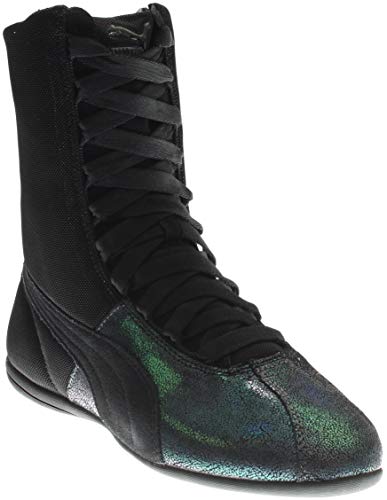 PUMA Women's Eskiva Hi Deep Summer Black Athletic Shoe