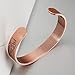 6.5'' Magnetic Copper Bracelets with 6 Magnets for Arthritis or your old lady old father old mother old man