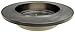 ACDelco Silver 18A657A Rear Disc Brake Rotor
