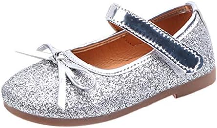 Sansee Toddler Infant Kids Baby Girls Pricness Shoes Bling Sequins Single Dance Baby Shoes Holiday Outdoor Casual Single Shoes(12Months-6Years)