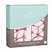 aden + anais silky soft sleeping bag; berry shibori; XL