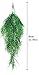 Outgeek Artificial Hanging Plants, Artificial Green Ivy Vine Artificial Shrubs Hanging Vine Plant for Home Garden Outdoor Wall Decoration (4 pcs)