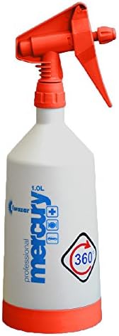 Kwazar Mercury Pro 360 - 1 Liter (33oz.) Double Action Trigger Spray Bottle