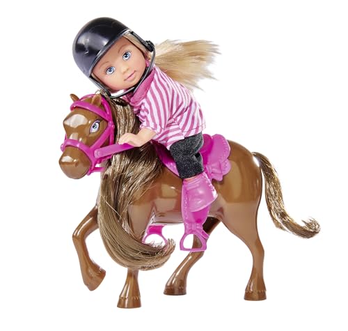 Simba Evi Love con Pony 3 Asst, Multicolore, 4006592574642