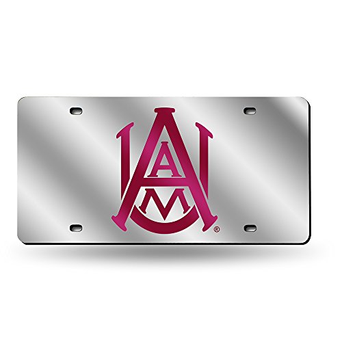 Rico NCAA Alabama A&M Bull Dogs Logo Laser Cut License Plate